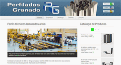 Desktop Screenshot of perfiladosgranado.com.br