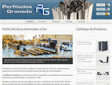 Tablet Screenshot of perfiladosgranado.com.br